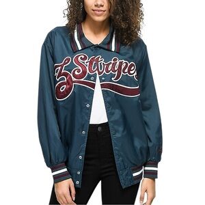 Adidas Original Adibreak Collegiate Jacket Blue Dressinn Varsity style